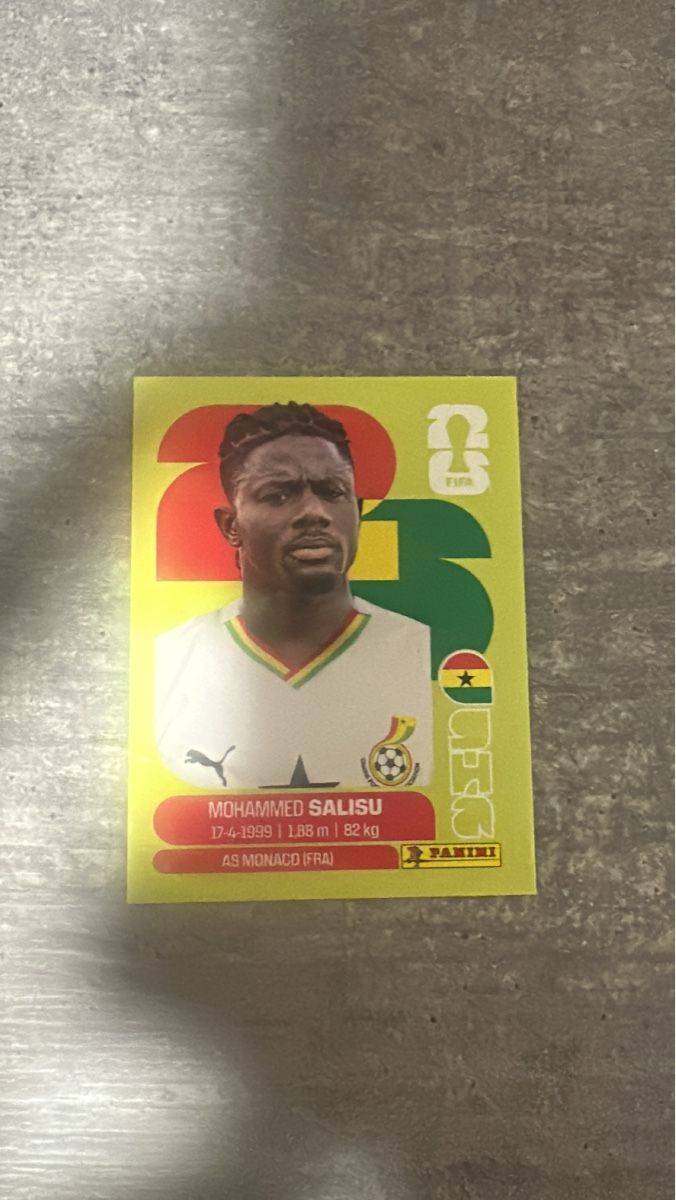 Panini Carte collezionabili: GHA 4 , FIFA WORLD CUP 2026 PANINI  – Nuovo (secondo la descrizione) da Frauenfeld venduto da 1PegPeg1