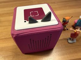 Toniebox Beere Set inkl. Ladestation & 4 Tonies