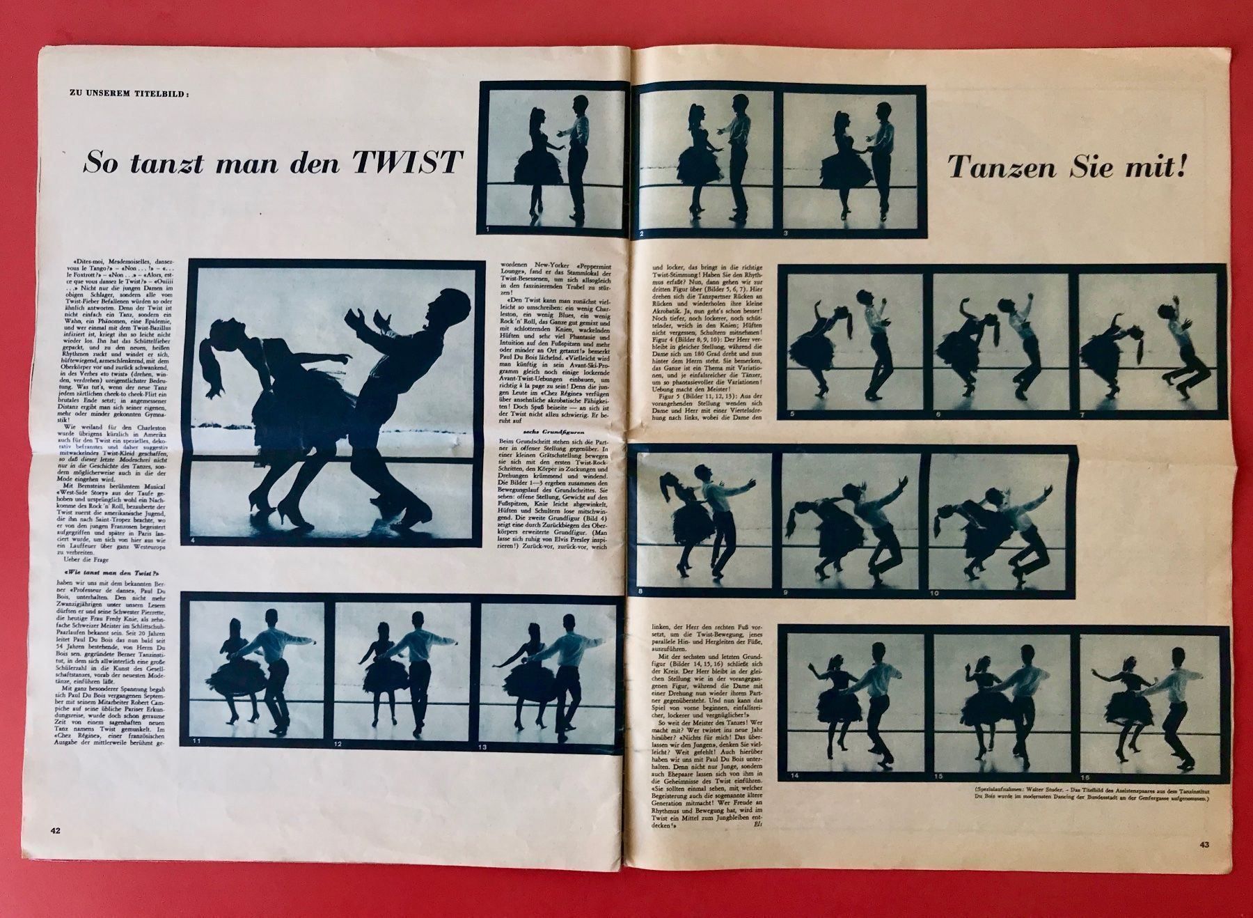 Riviste & Magazine: SIE & ER Nr.52 28.12.1961 TWIST! – Usato da Zürich venduto da EYEBOOKS 2