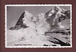 WENGERNALP - Eiger und Mönch - 1945