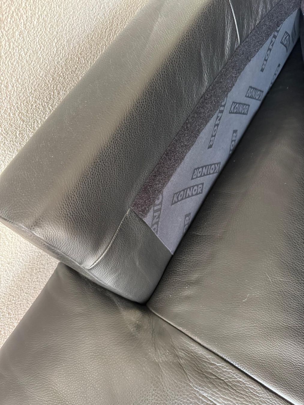 Koinor Divani: Elegantes Leder-Ecksofa – Usato da Zürich venduto da 2unlimited 3