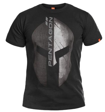Bedrucktes T-Shirt aus 100% hochwertiger Baumwolle – SPARTAN