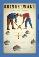 Blechschild-GRINDELWALD-CURLING