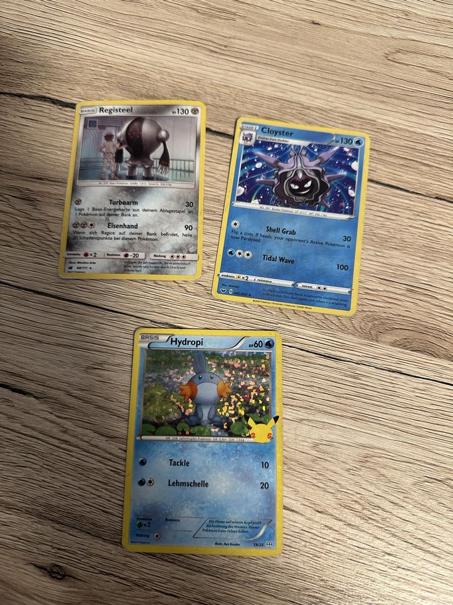 Pokémon Sammelbilder & Trading cards: Pokemon Shiny Karten Rarität – Gebraucht aus Ebikon von Gaenggeliwaar 2
