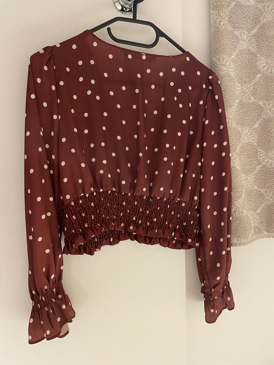 Zara Camicette: Zara Damenbluse gepunktet – Nuovo (secondo la descrizione) da Vaduz venduto da GiuliaSu 4