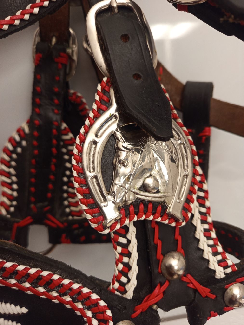 Briglie & Cavezze: Schow- Zier- Halfter, dickes Leder – Usato da Neyruz FR venduto da pri_gz79 6