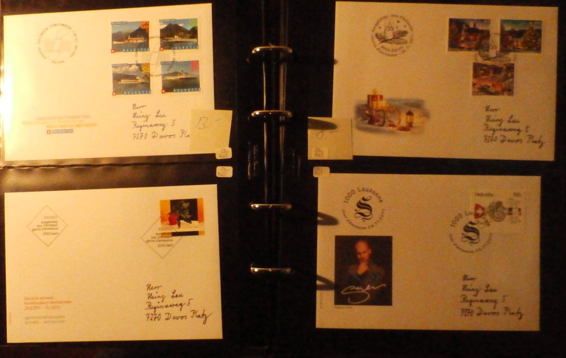 Tutti i francobolli: CH 2011 Kompl. FDC – Usato da Kehrsatz venduto da Bernherb2 6