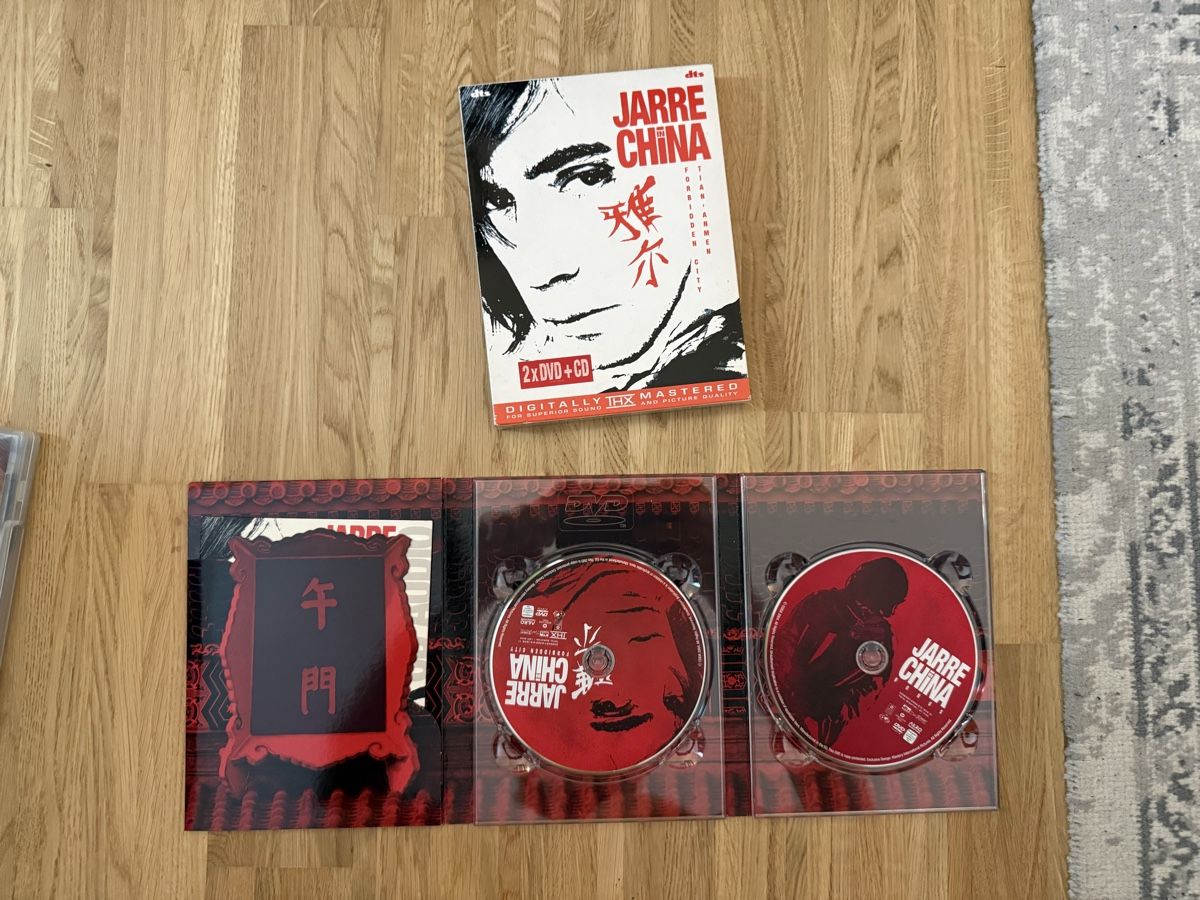 Tutti i DVDs: Jean-Michel Jarre in China 2 DVD+CD – Usato da Kloten venduto da Mumiiin 2