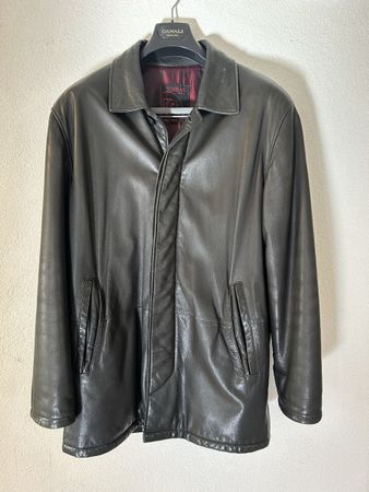 Veste en cuir Torras marron taille L/xl
