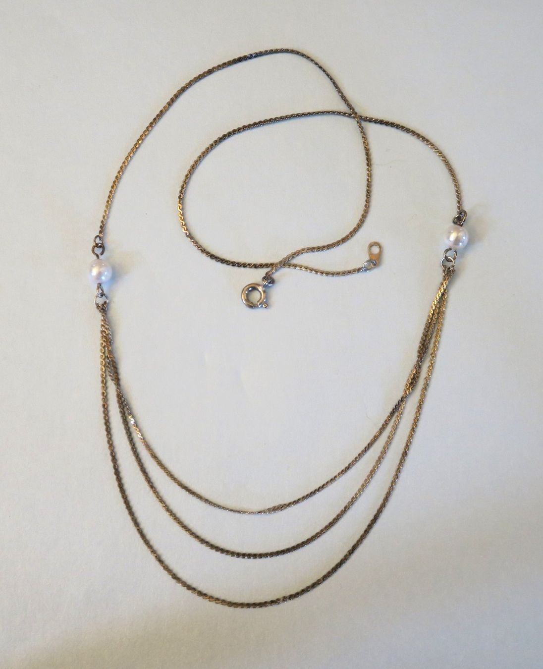 Catenine: Serpentine-Kette 3 Reihen – Usato da Brittnau venduto da marlenestone