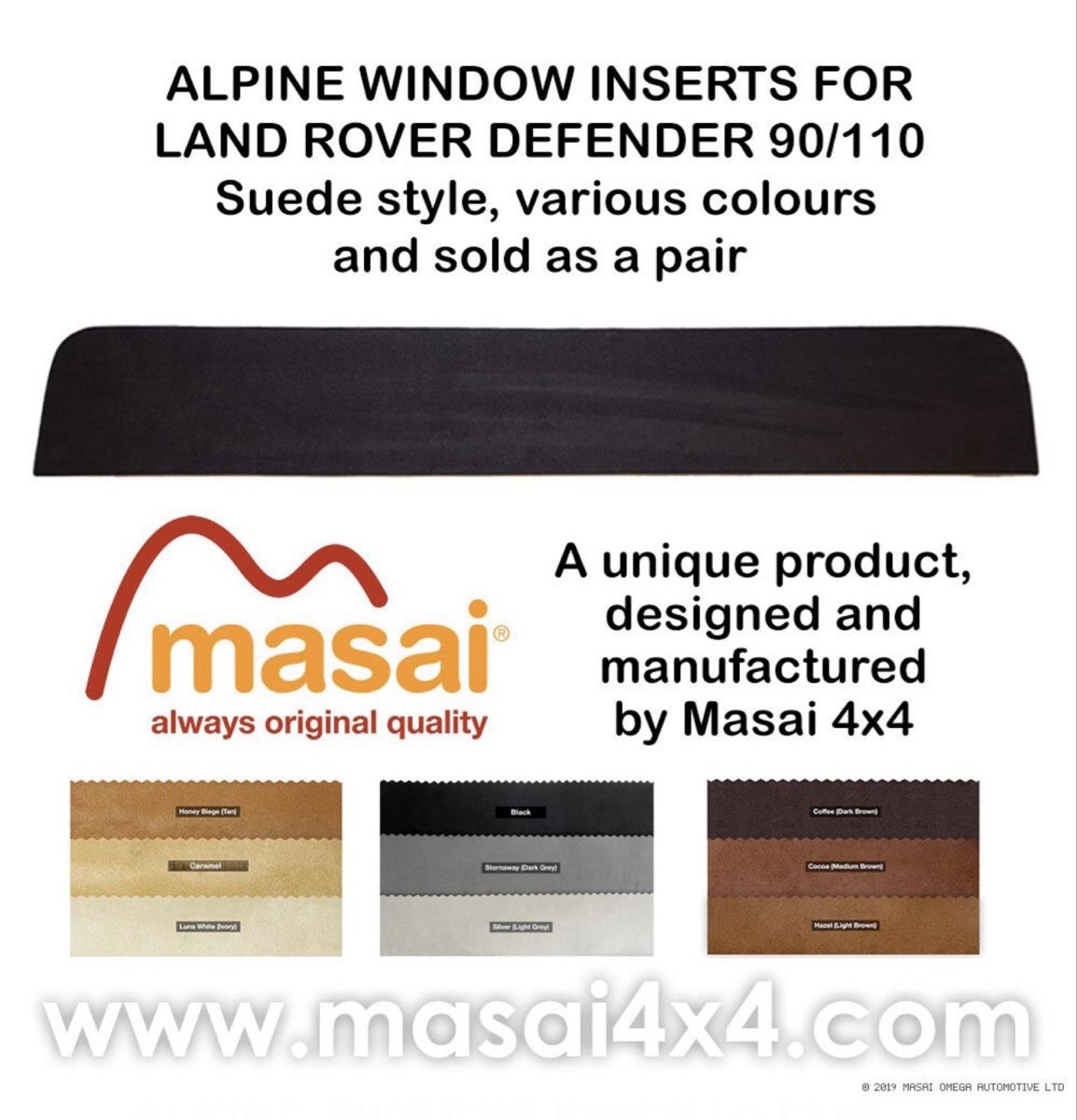 Land Rover Alle Autoersatzteile: ALPINE WINDOW INSERTS FOR LAND ROVER DEFENDER – Neu und originalverpackt aus Zürich von MRmath 1