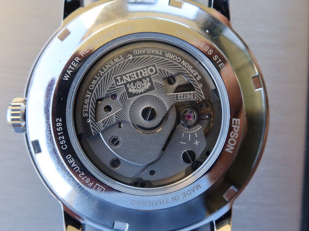 Orient Orologi: Schwarze Orient Automatikuhr – Nuovo (secondo la descrizione) da Rain venduto da mutsch1 1