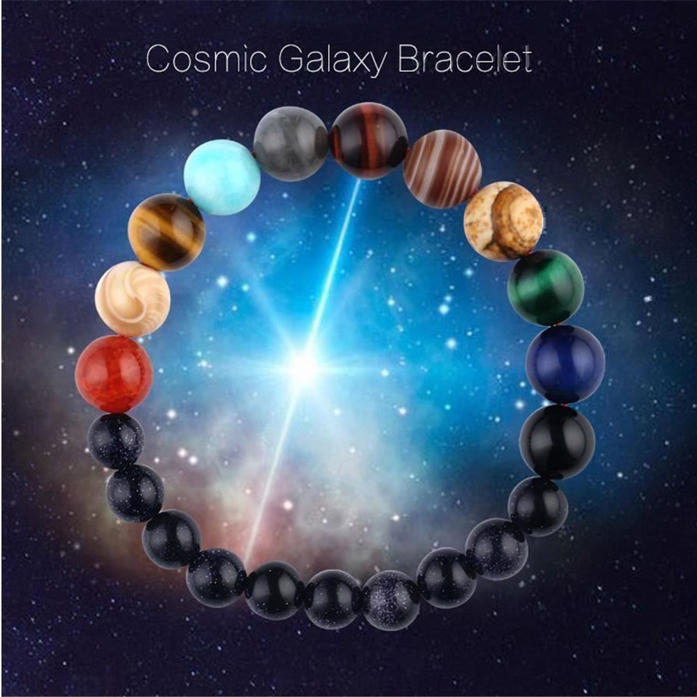 Armbänder & -reifen: Naturstein Armband 8 Planeten – Neu und originalverpackt aus Gurmels von Swisspod 3