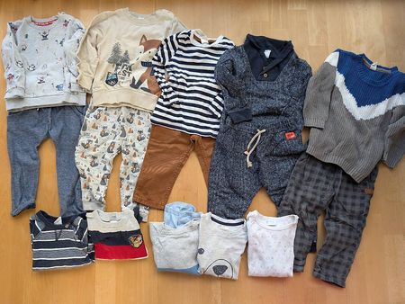 Kleiderset Jungen Herbst Winter 86/92