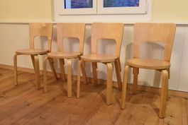 Modell 66 Stühle von Alvar Aalto für Artek