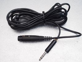AusVerkauf 5m Neutrik Kabel P10 XLR Sennheiser Rode #q1