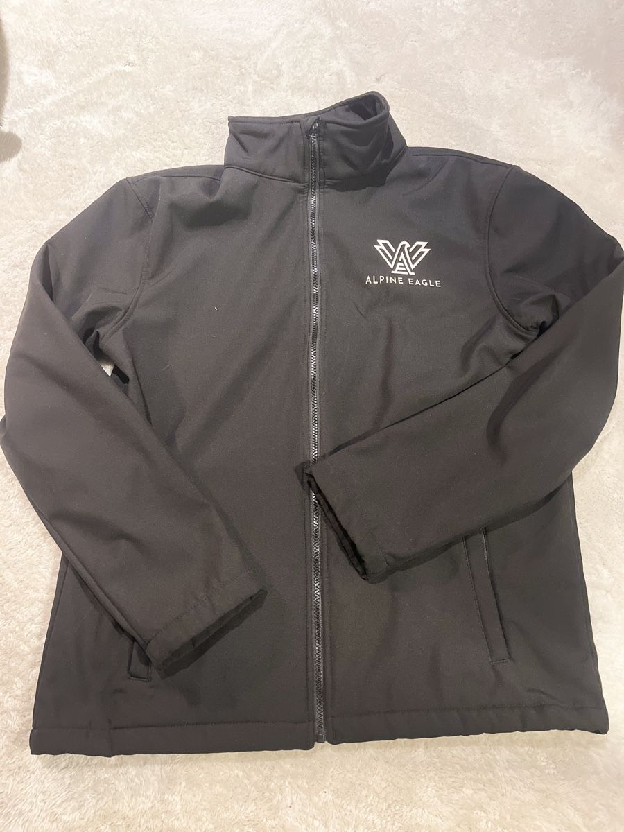 Giacche: Schwarze Softshell Jacke von Alpine Eagle, Grösse L – Nuovo (secondo la descrizione) da Zürich venduto da sheijla