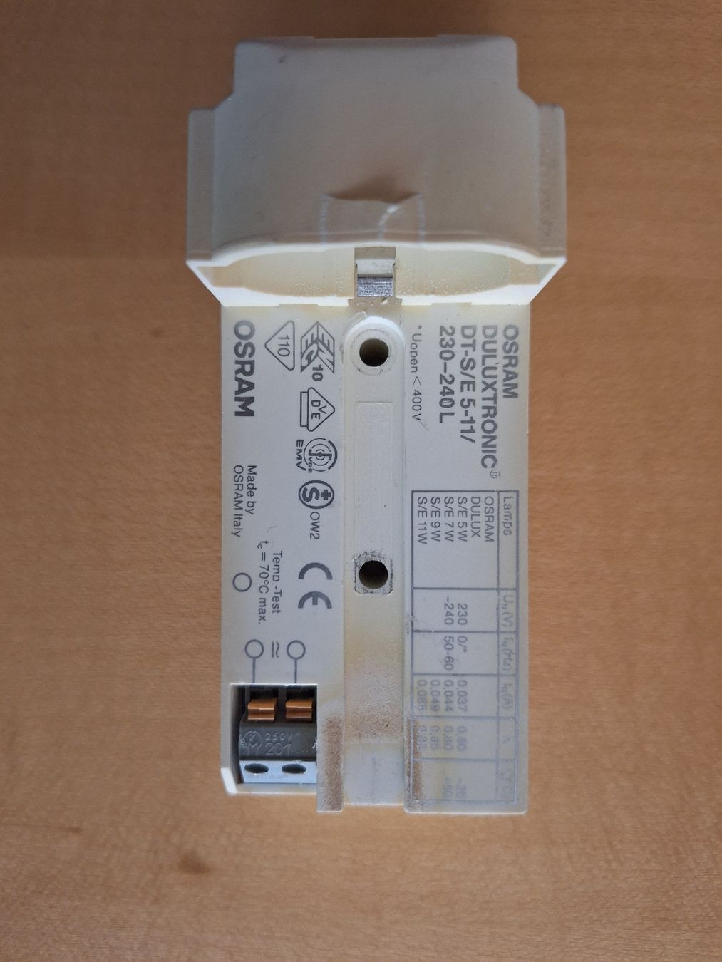 Osram Componenti elettronici: Osram Vorschaltgerät DULUXTRONIC – Usato da Bülach venduto da Tvolvo