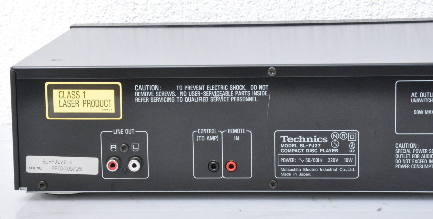 Technics Systèmes audio & multimédias: Technics SL-PJ 27 Compact Disc Player – D'occasion à Oberglatt ZH par Kumar2 4
