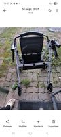 Rollator d'aide à la marche pliable avec assise, état neuf!