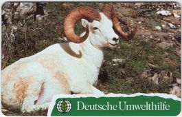 Deutsche Umwelthilfe - seltene Tier Motiv Telefonkarte