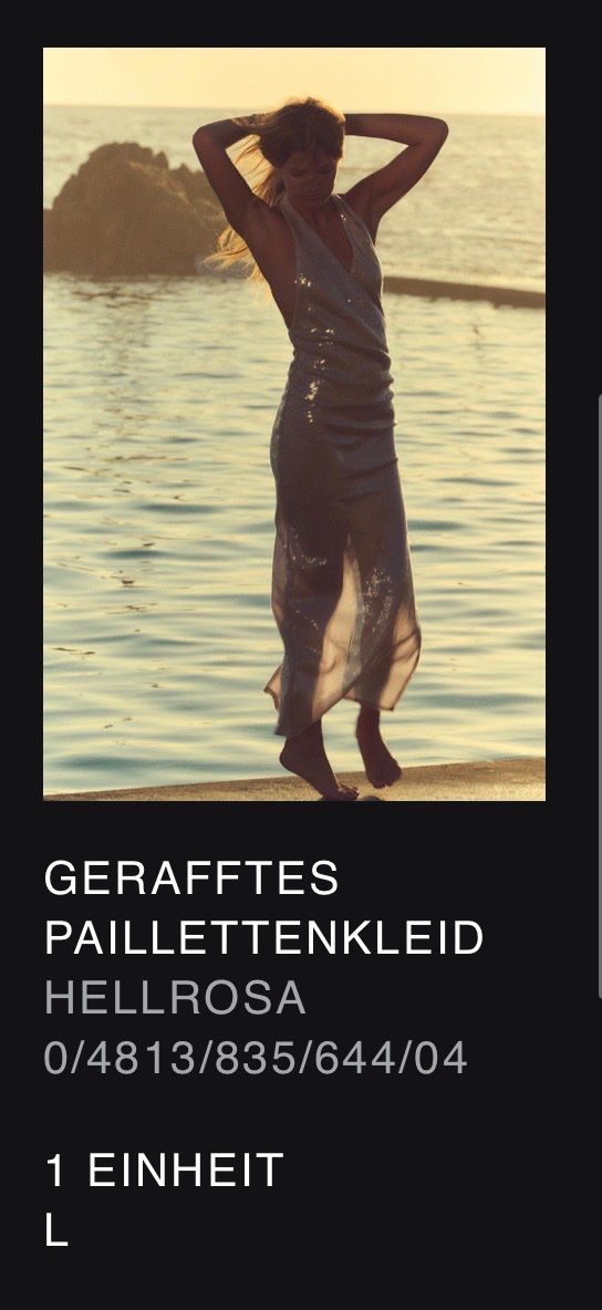 Zara Kleider: Pailettenkleid ZARA – Neu (gemäss Beschreibung) aus Zürich von TrustUser2020 6