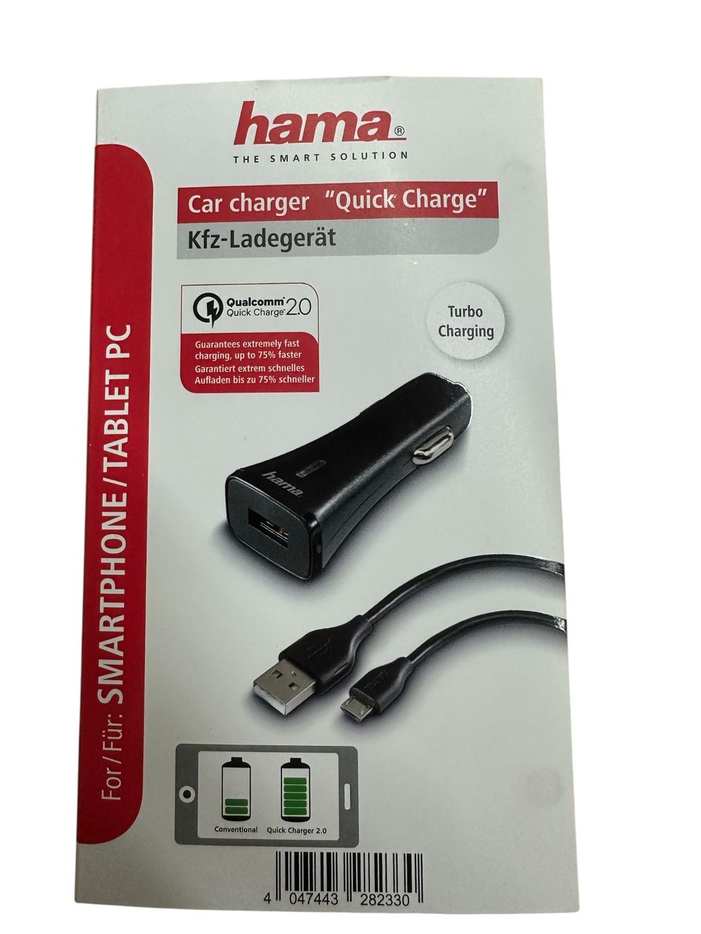 Hama Caricabatterie: Hama Kfz-Ladegerät "Quick Charge" - Top Zustand! – Nuovo e nell'imballaggio originale da Oensingen venduto da moe_ck67