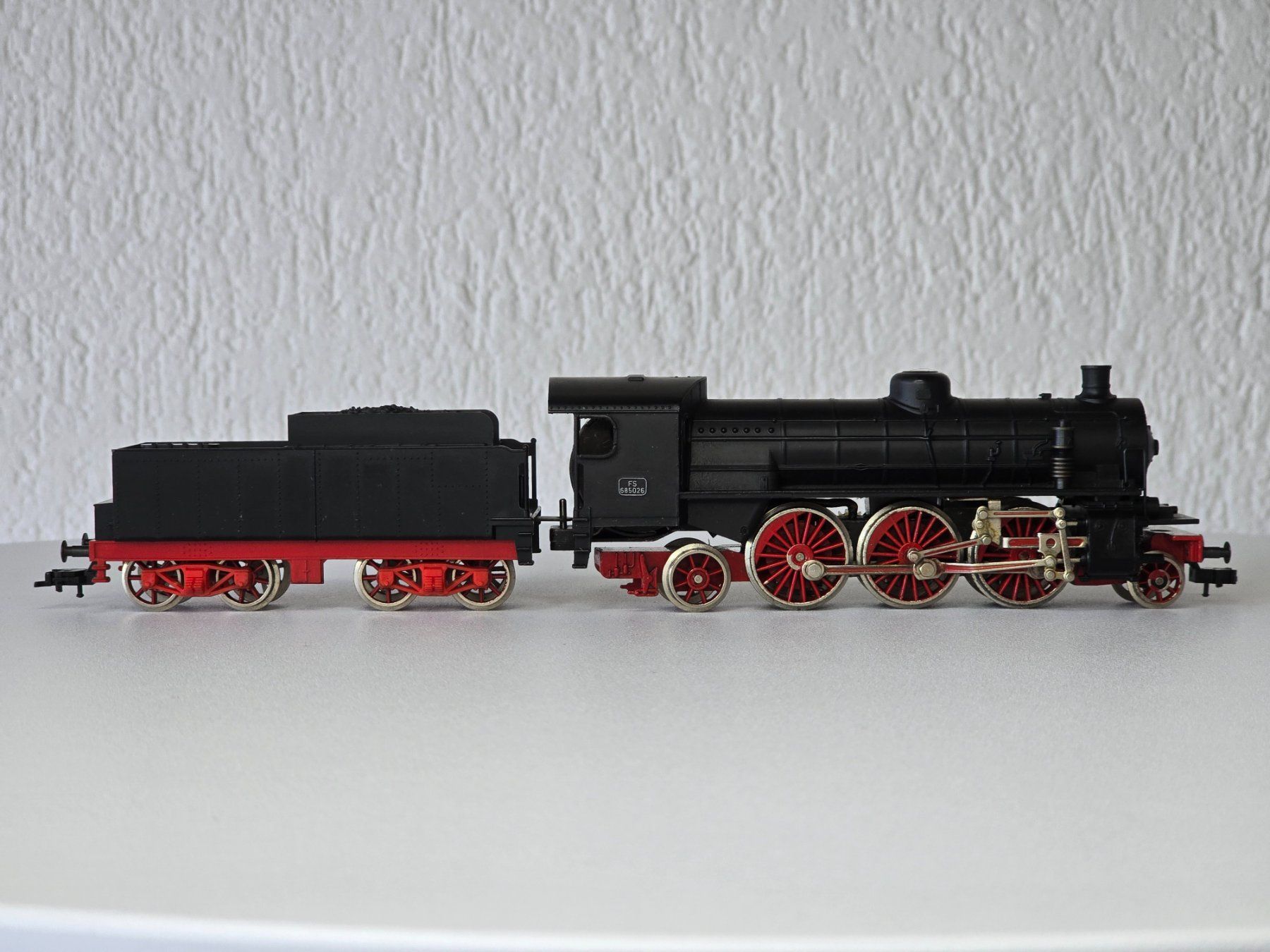 Fleischmann Modellini di ferrovie: Fleischmann, 1368, FS, 685 026, Dampflok, Guss, Analog, – Usato da Kloten venduto da Nicola2 6