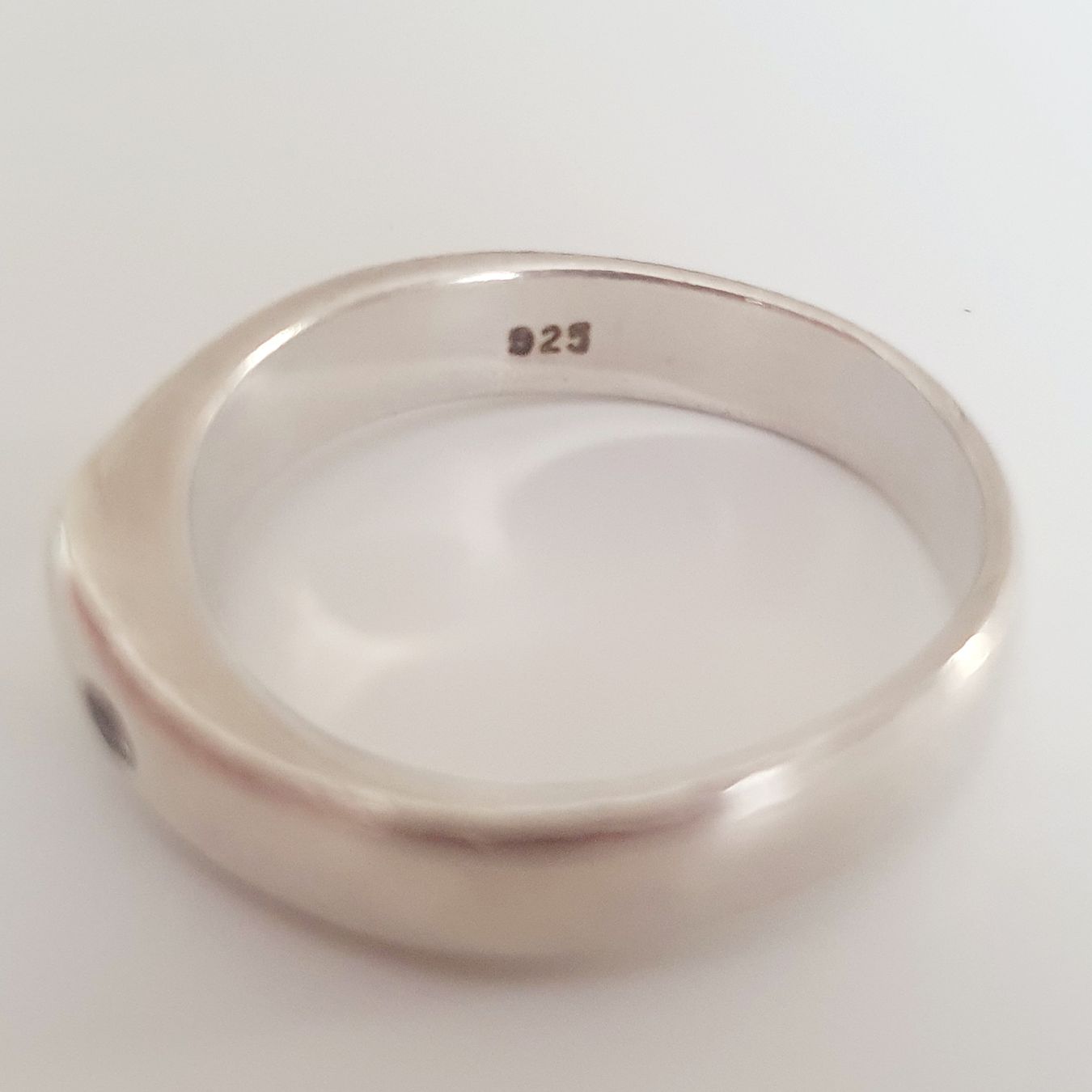 Anelli: Silber Ring 925 mit Stein, Grösse 18.7 mm – Usato da Kreuzlingen venduto da Wunderkiste123 5