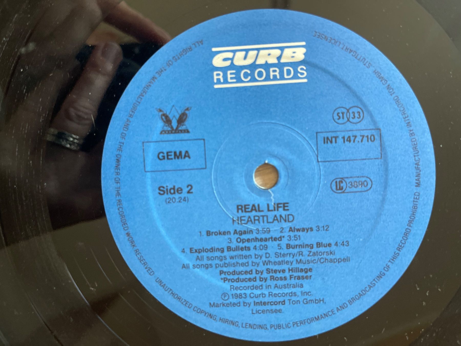 Dischi in vinile: A77/Real Life - Heartland – Usato da Frutigen venduto da Philippe_jsp 2