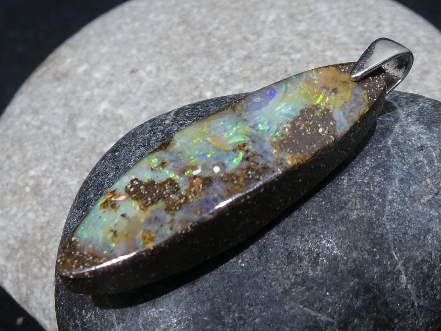 Ciondoli: Boulder Opal Anhänger. – Nuovo (secondo la descrizione) da Niederbüren venduto da Raphael014 6