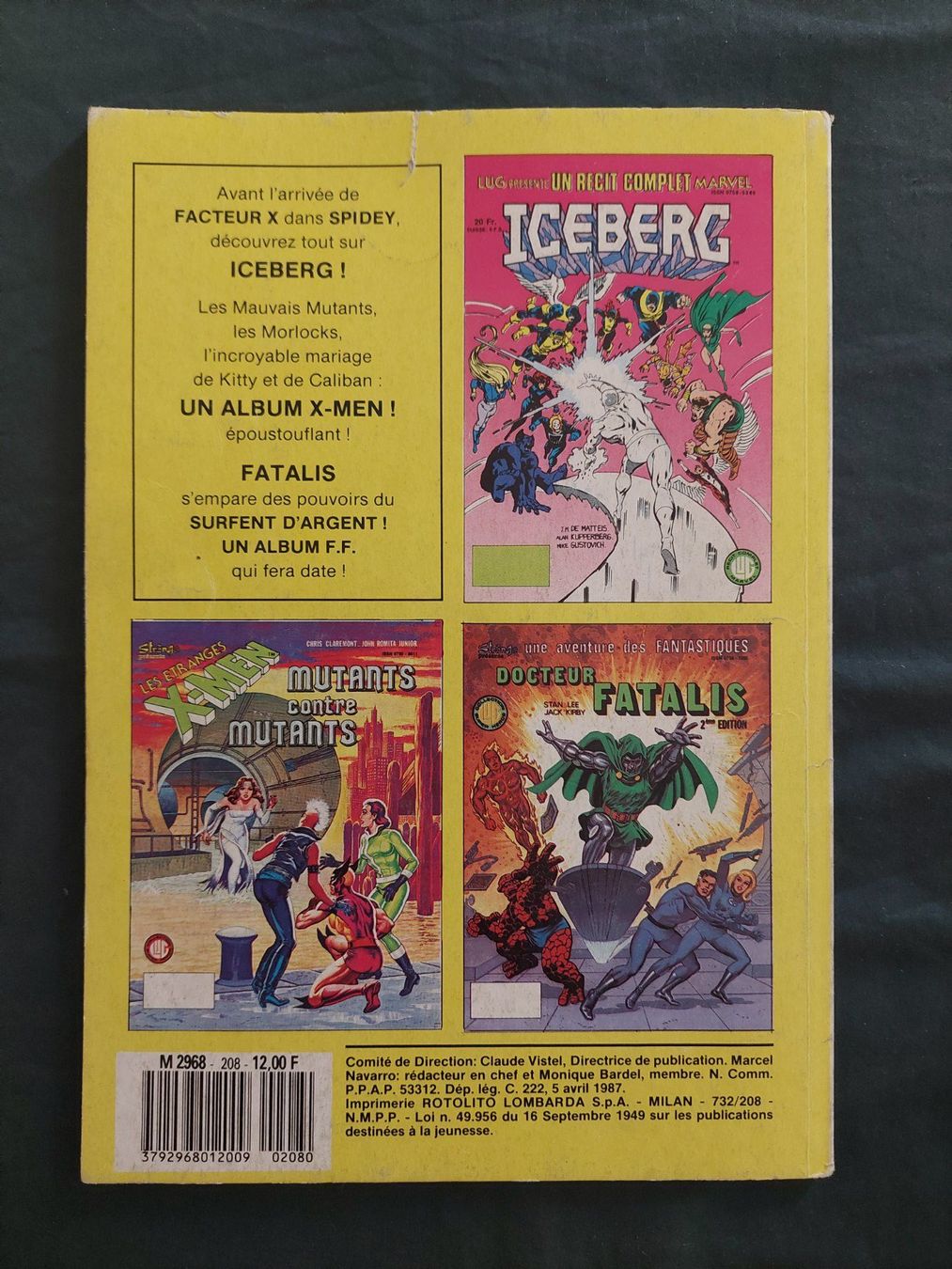 Fumetti: Strange No 208 / 1987 TBE – Usato da Genève venduto da Blu_BD 1