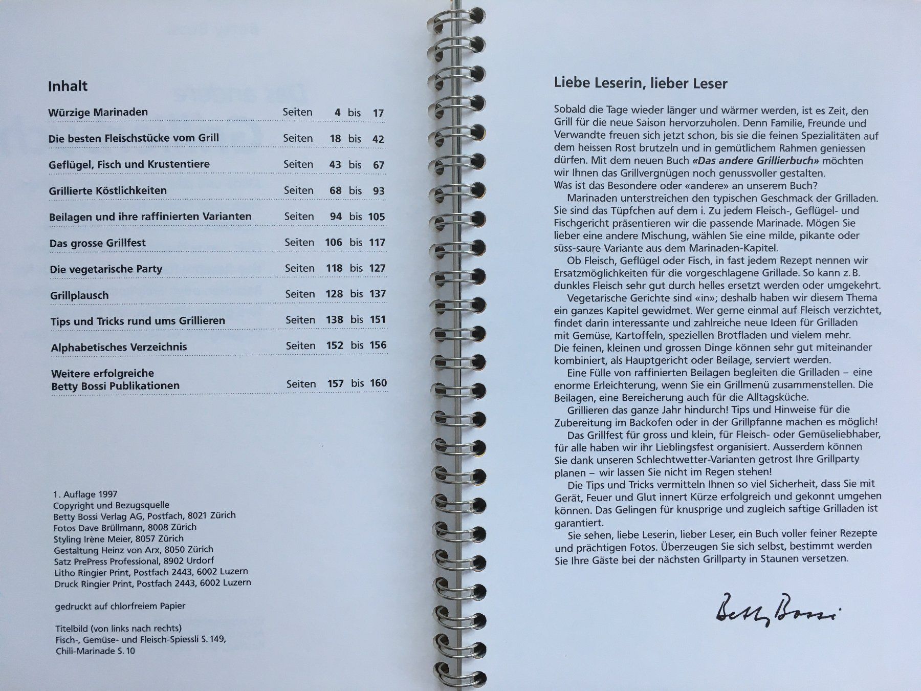 Bücher: Das andere Grillierbuch; Betty Bossi – Neu (gemäss Beschreibung) aus Grenchen von Kogi7 2