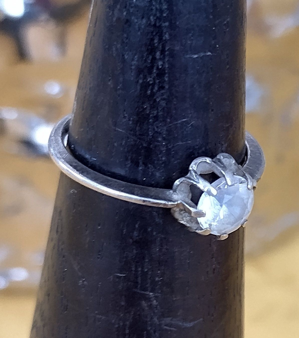 Anelli: SOLITÄR VINTAGE RING IN 925 SILBER – Usato da Romanshorn venduto da BoutiqueA 5