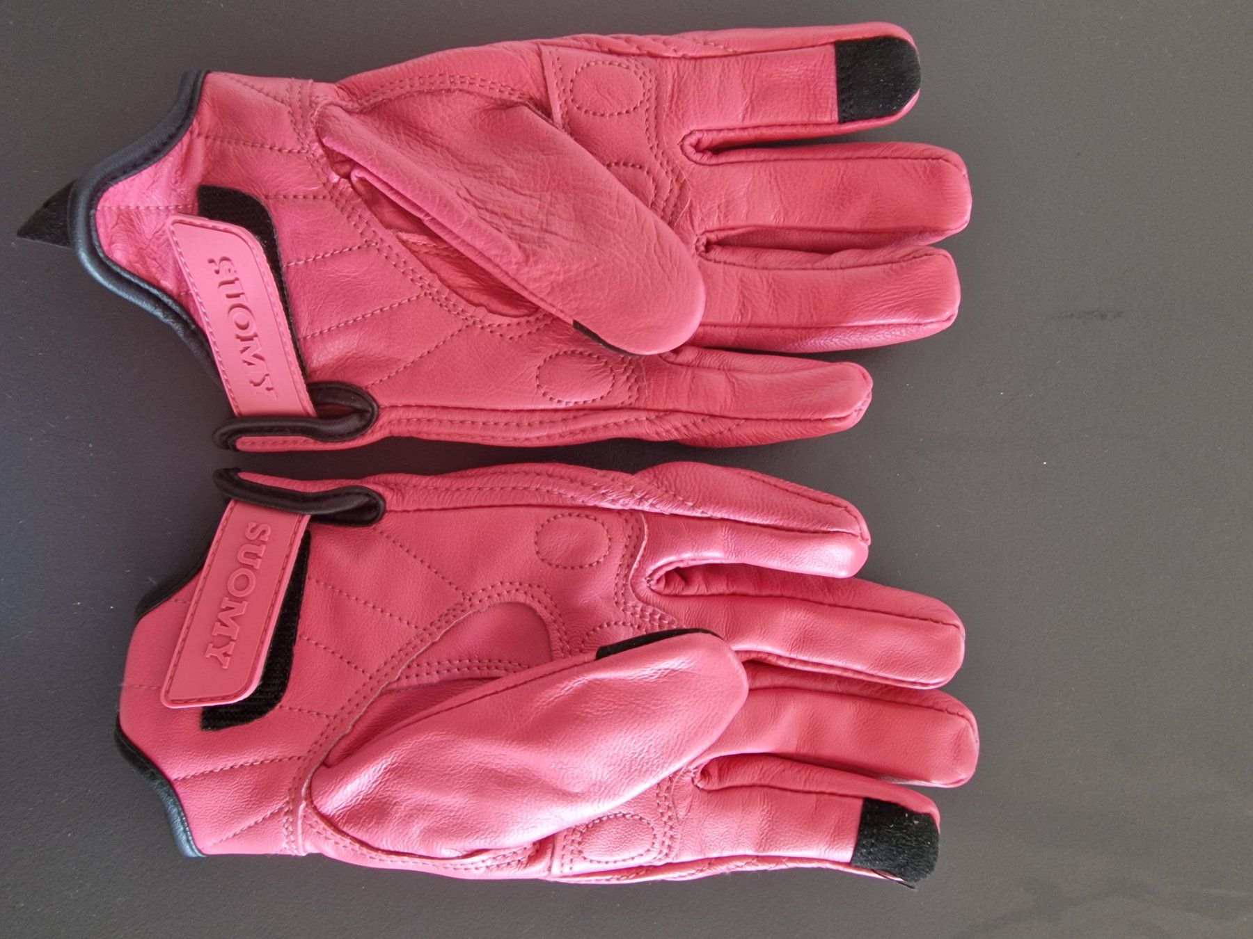 Guanti & manicotti: Leder Damen Motoradhandschuhe Neu – Usato da Niederscherli venduto da Pemela 3