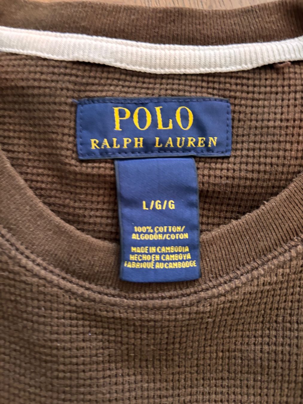 Polo Ralph Lauren Pulls & Sweat-shirts: Polo Ralph Lauren Waffel-Knit Pullover – D'occasion à Trübbach par Nico.Broder 3