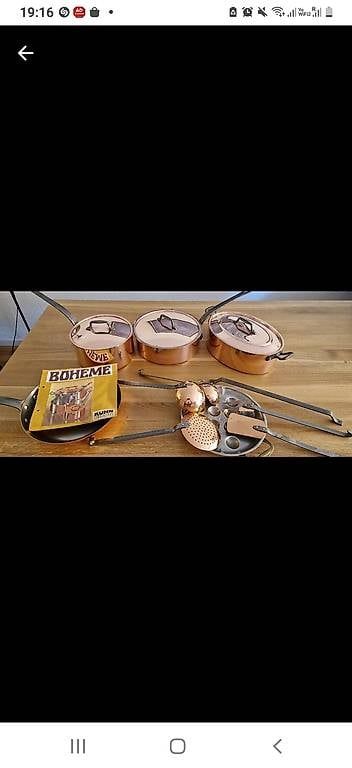 Strumenti musicali: Set KUHN RIKON Kupfer Boheme – Usato da Bern venduto da BeaLehmann