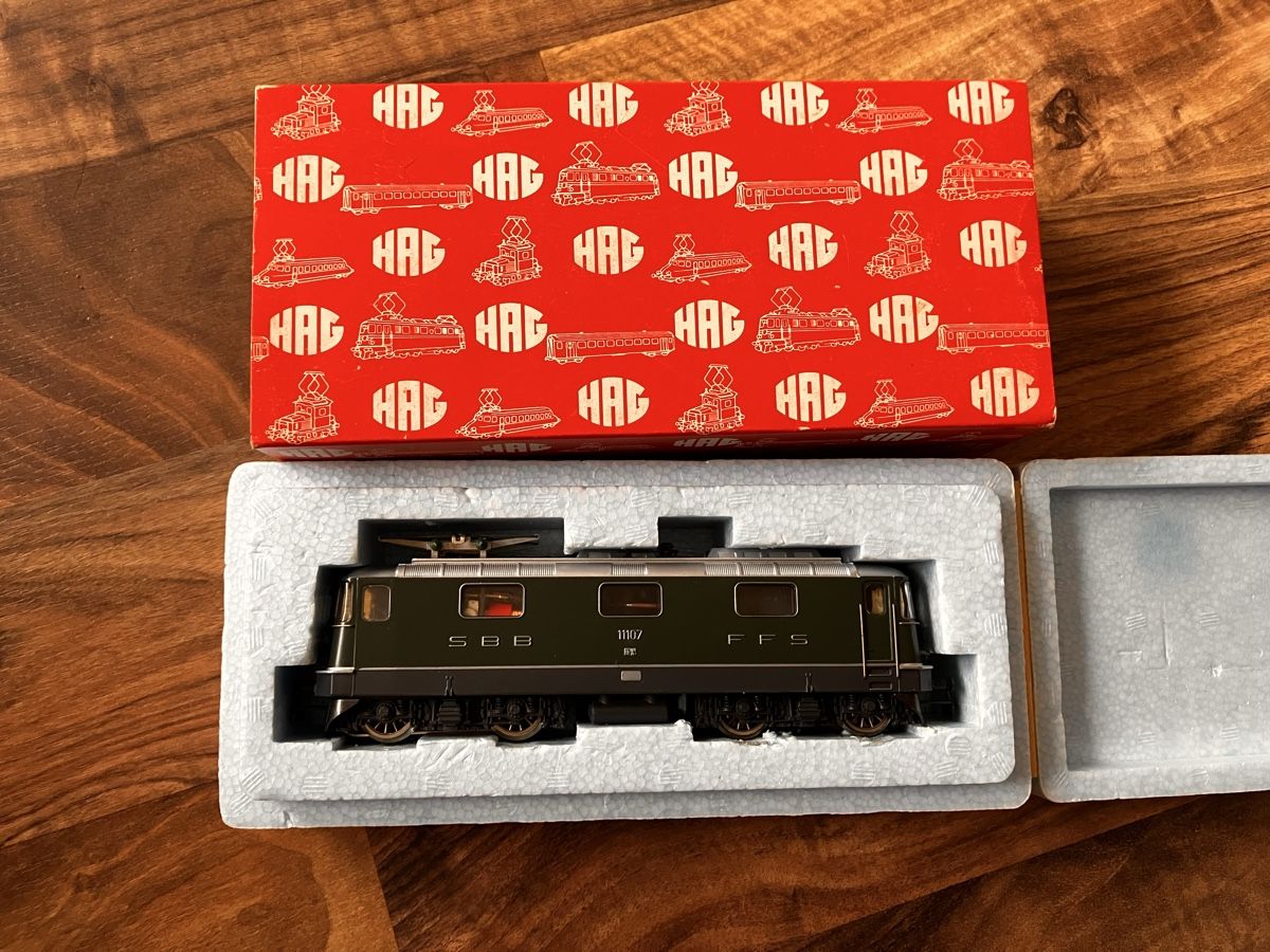 Hag Modellini di ferrovie: Hag Lokomotive 160 Wechselstrom – Nuovo (secondo la descrizione) da Samstagern venduto da zig_ylk2 2