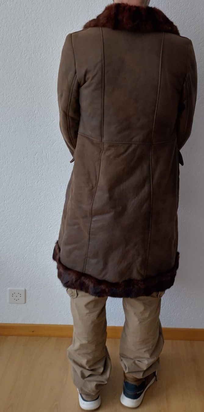 Mäntel: Eleganter Pelz/ Ledermantel – Gebraucht aus Mumpf von Cresli01 1
