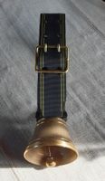 Neue Glocke mit passendem Riemen, 11cm Ø