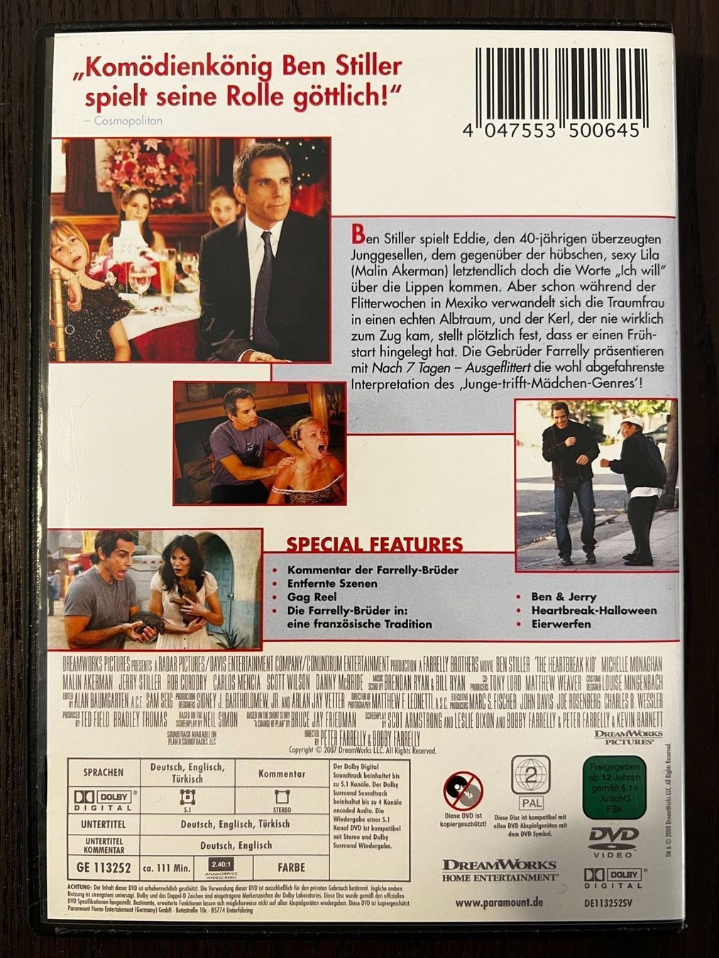 Tutti i DVDs: Nach 7 Tagen ausgeflittert – Usato da Zürich venduto da FilmFreunde 1