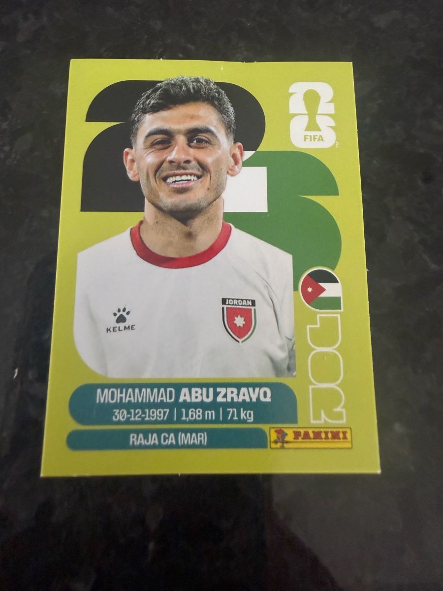 Panini Carte collezionabili: Panini 2026 Sticker JOR19 – Usato da Feldbrunnen venduto da cleo09