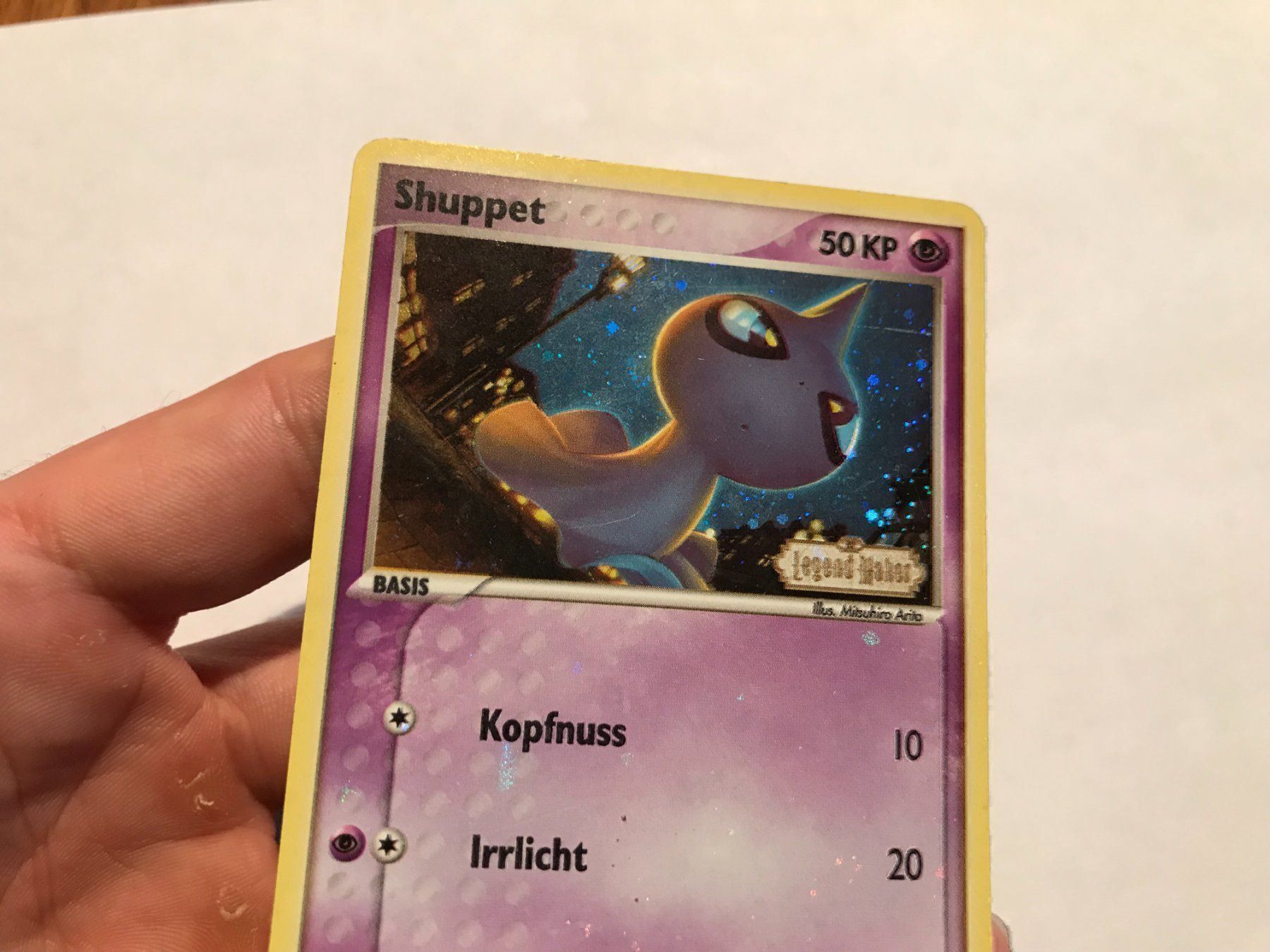 Pokémon Carte collezionabili: Shuppet holo bleed – Usato da Hagendorn venduto da Pokecollectorch 3