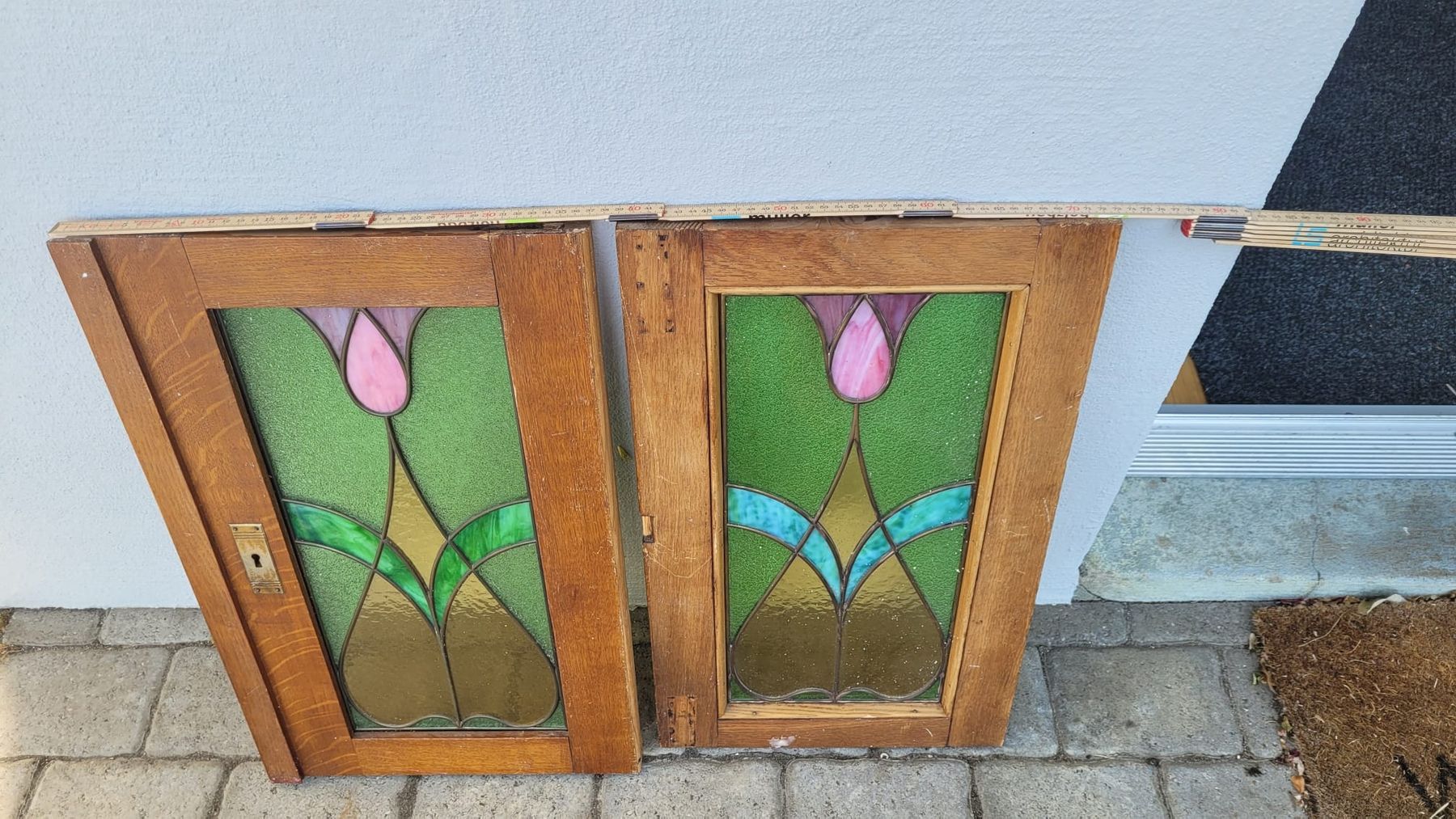 Finestre: Jugendstilfenster Tulpe – Usato da Kirchberg SG venduto da juvali