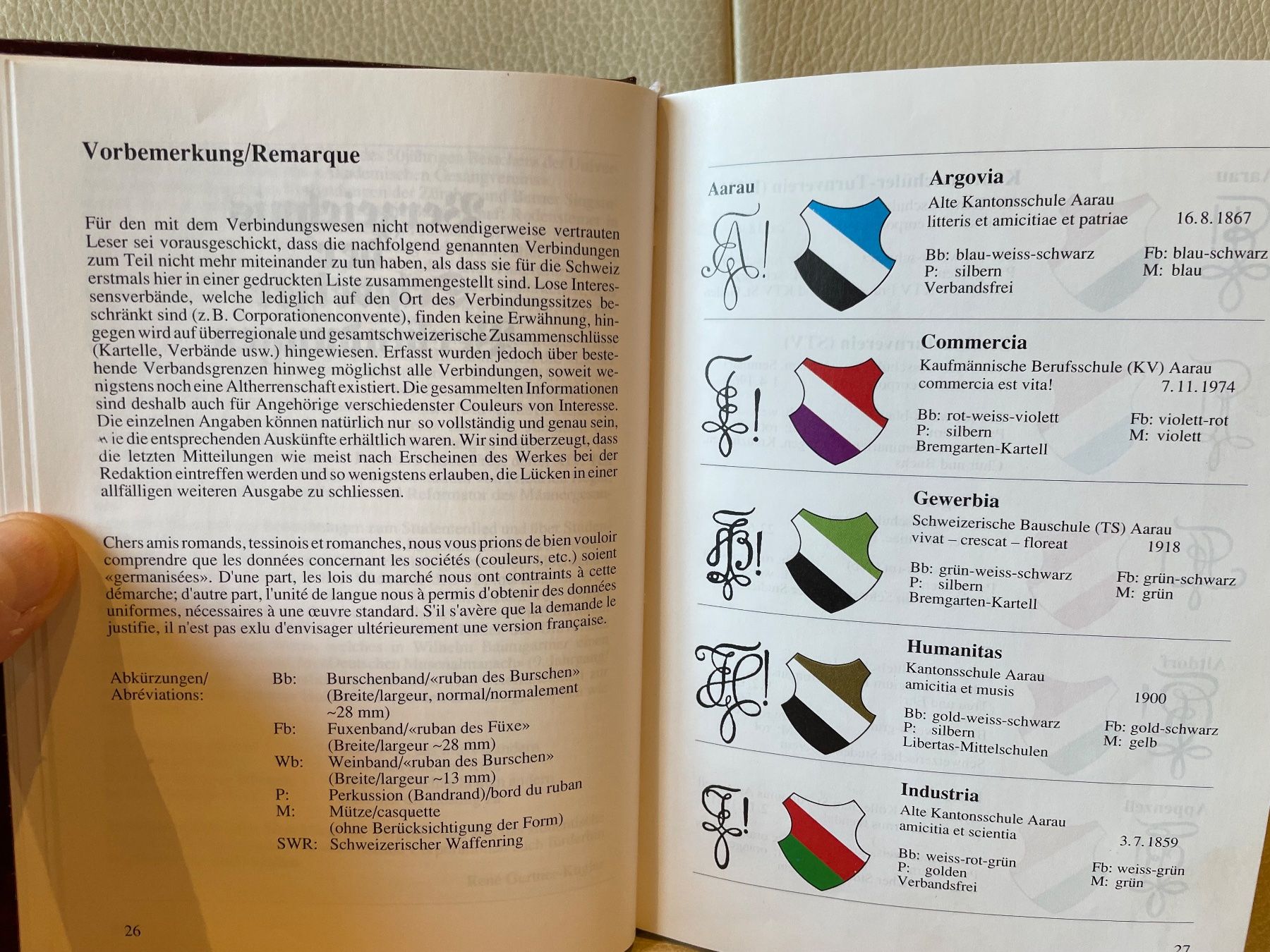 Libri: Schweizer Commers Buch neuwertiger Zustand – Nuovo (secondo la descrizione) da Aarau venduto da Huby8116 4