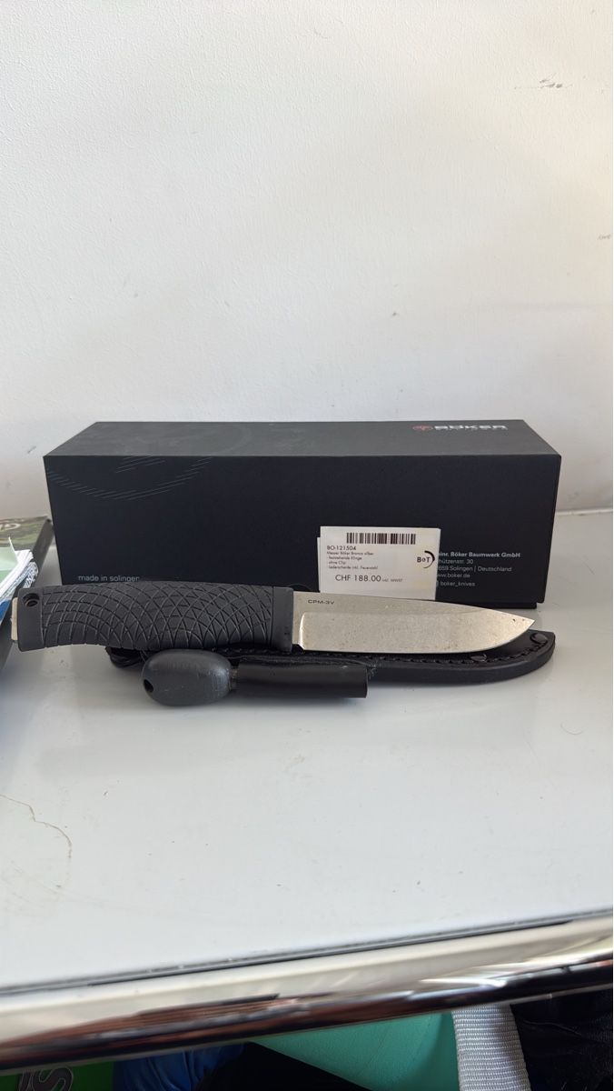 Zubehör: Boker Messer Jagdmesser mit Scheide neuwertig – Gebraucht aus Oberhofen Thun'see von mau_5vms