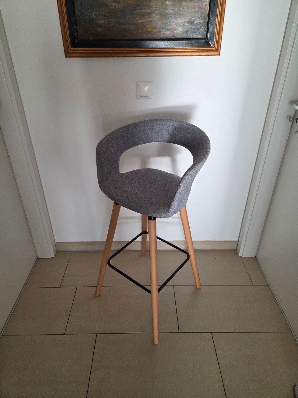 Conforama Stühle: Chaise Conforama grise - bon état – Gebraucht aus Penthalaz von Painda 3