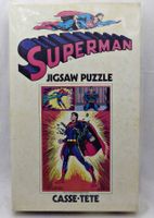SUPERMAN 200 PIECES JIGSAW PUZZLE CASSE-TETE MADE U.S.A 1973