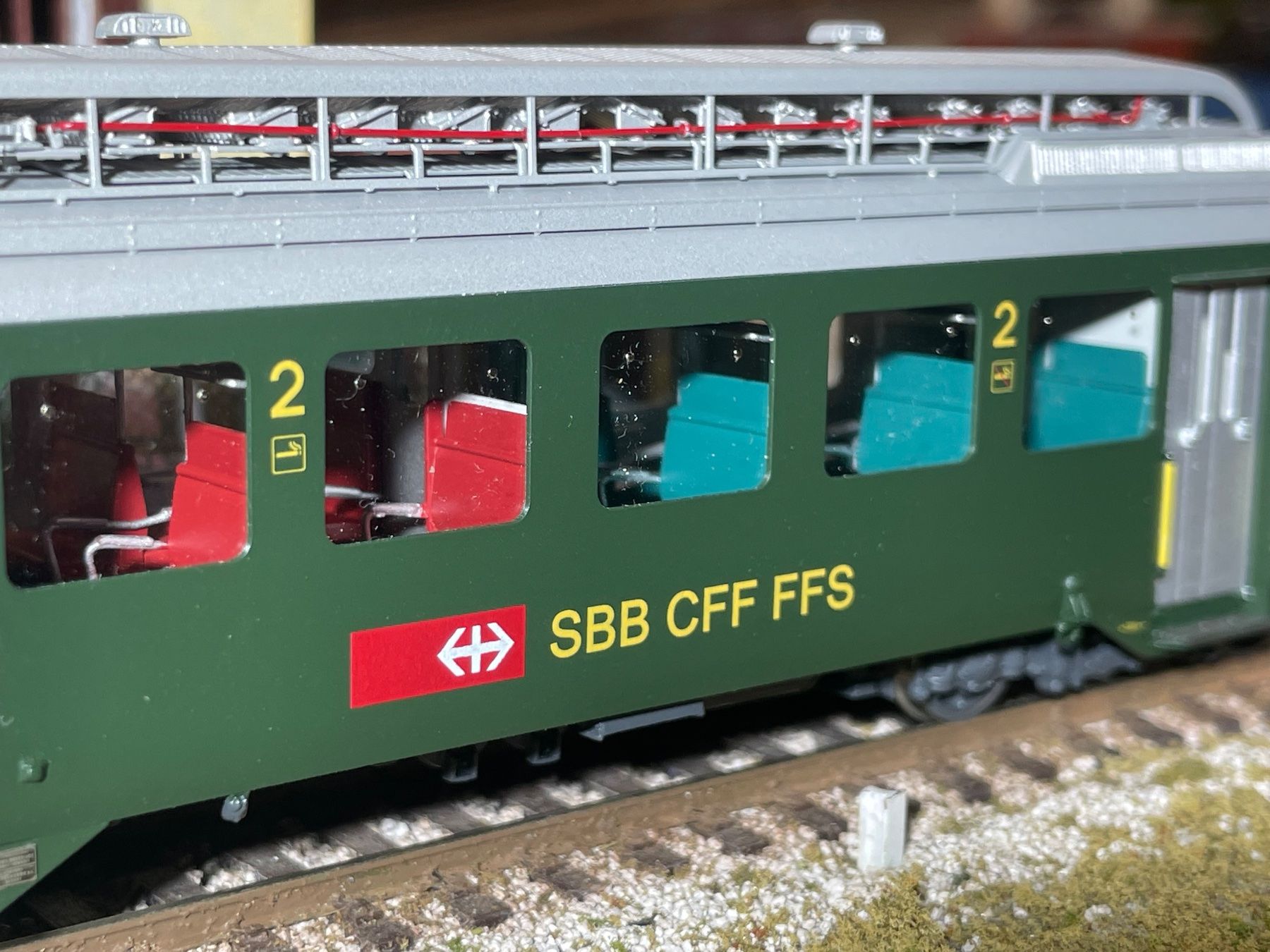 HRF Modellini di ferrovie: HRF, BDe 4/4 der SBB 1632 – Usato da Hofstetten ZH venduto da kroki66 2