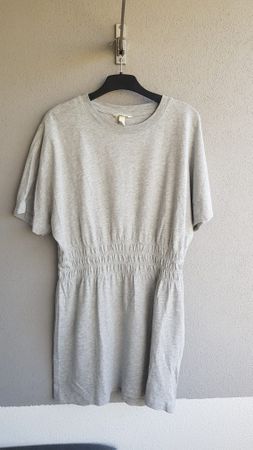 Robe t-shirt H&M gris taille L 